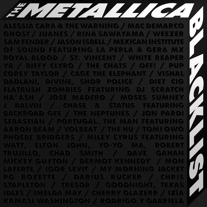 [Weezer] The Metallica Blacklist